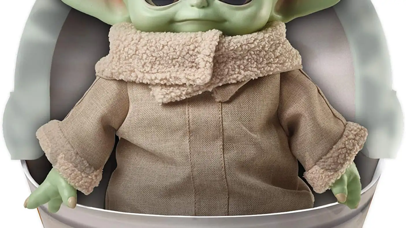 Figura de Baby Yoda, de la serie 'The Mandalorian'