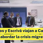 Ábalos y Escrivá viajan a Canarias para abordar la crisis migratoria