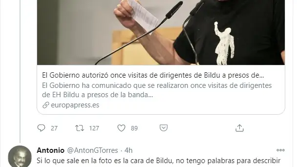 La diputada del PSOE, Carmen Baños, elogia a los diputados de la izquierda abertzale