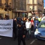 La concentraciones de hosteleros no han pararán pese al anuncio de Sánchez