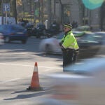 Agente de Movilidad, en la capital