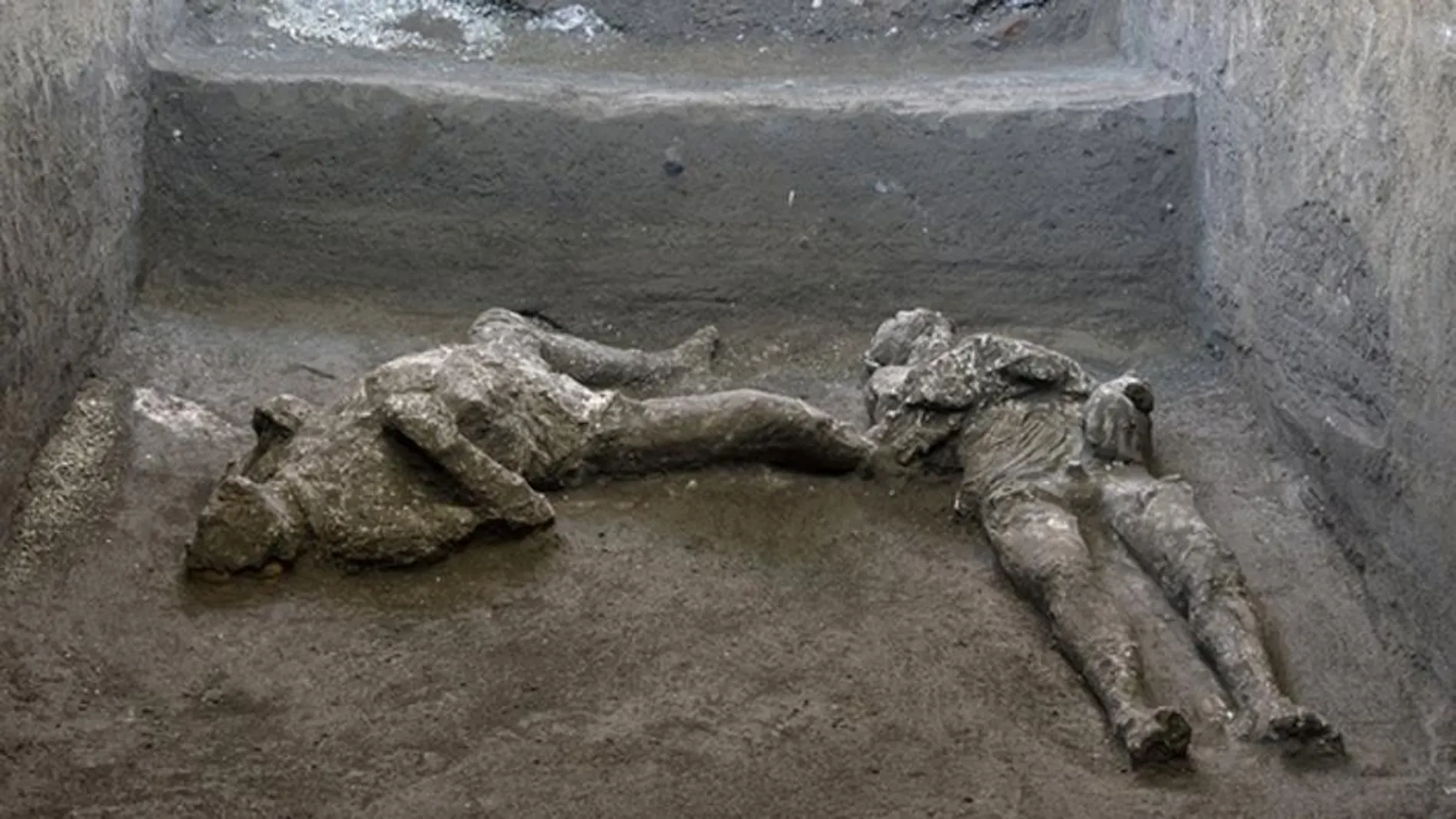 Los dos cuerpos han sido encontrados en una majestuosa finca de la época del emperador Augusto