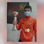  Un joven murciano gana el campeonato de España de halterofilia sub 15