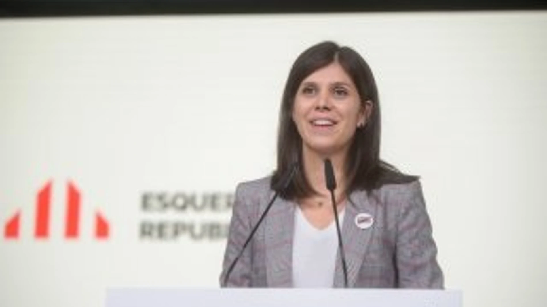 La secretaria general adjunta y portavoz de ERC, Marta Vilalta.