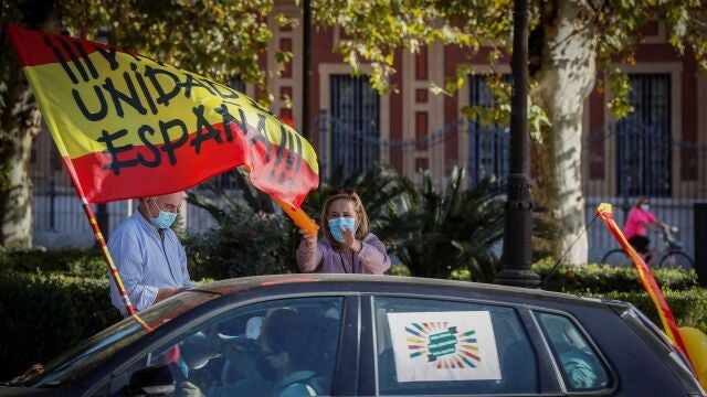 Protesta contra la reciente aprobación de la «Ley Celaá»