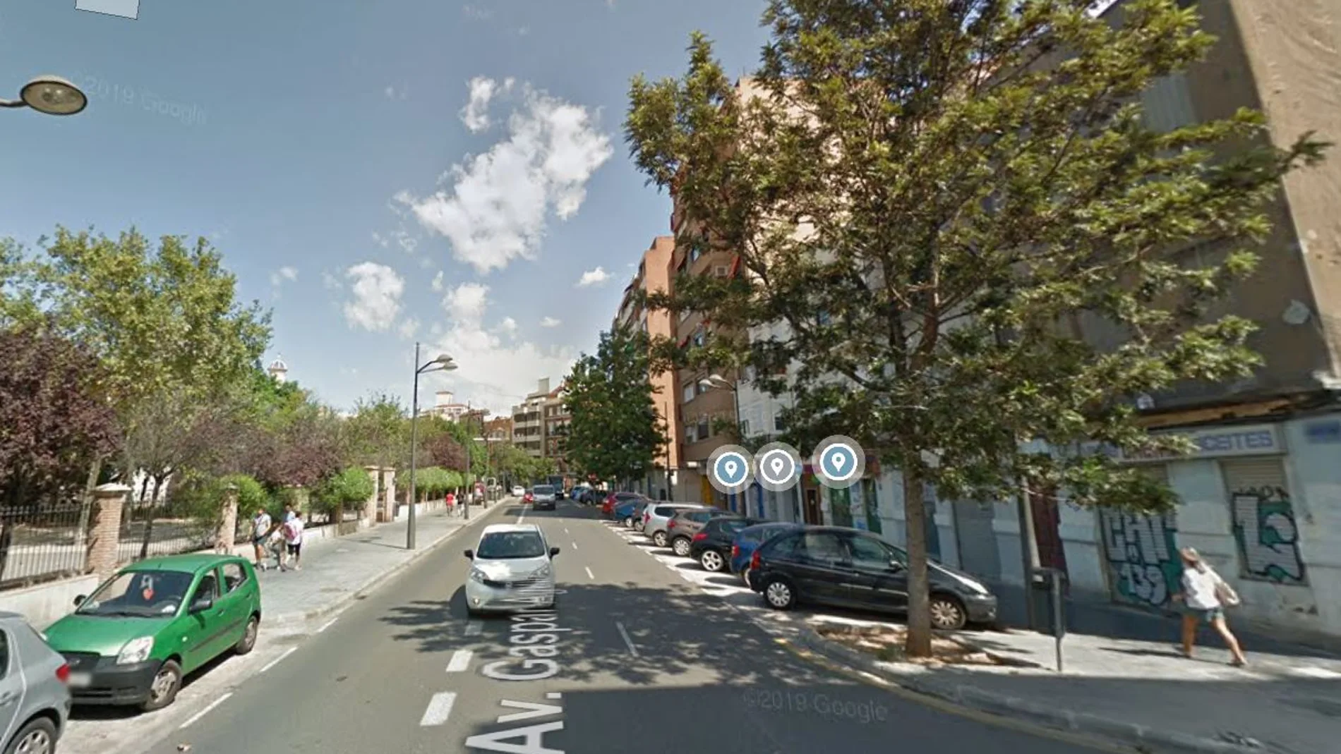 El atropello se ha producido en la avenida Gaspar Aguilar de Valencia