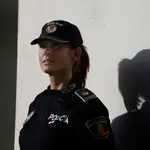 Elisa Moreno lleva años haciendo patrullas de noche y lidiando con casos de violencia de género como miembro de la Policía Local de Torrejón de Ardoz.