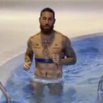 Captura del vídeo publicado por Sergio Ramos