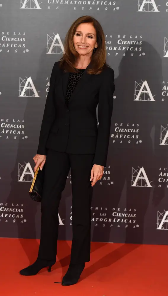La cantante y actriz Ana Belén en la Gala de entrega de las Medallas de Oro 2015 de la Academia de cine Español en Madrid.02/11/2015