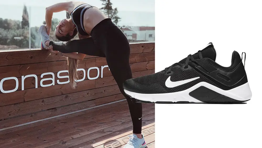 En la imagen, Coco Constans con zapatillas de Nike.