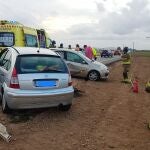 Imagen del accidente facilitada por el CEIS