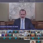 Felipe VI durante la inauguración del Foro Regional de la Unión por el Mediterráneo