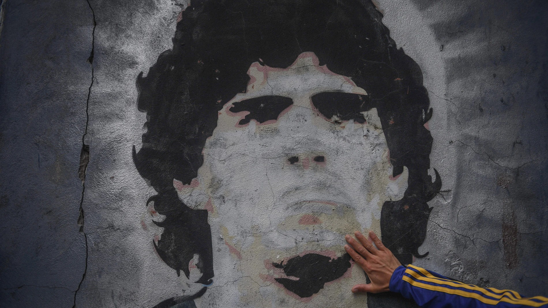 Mural de Maradona en Buenos Aires