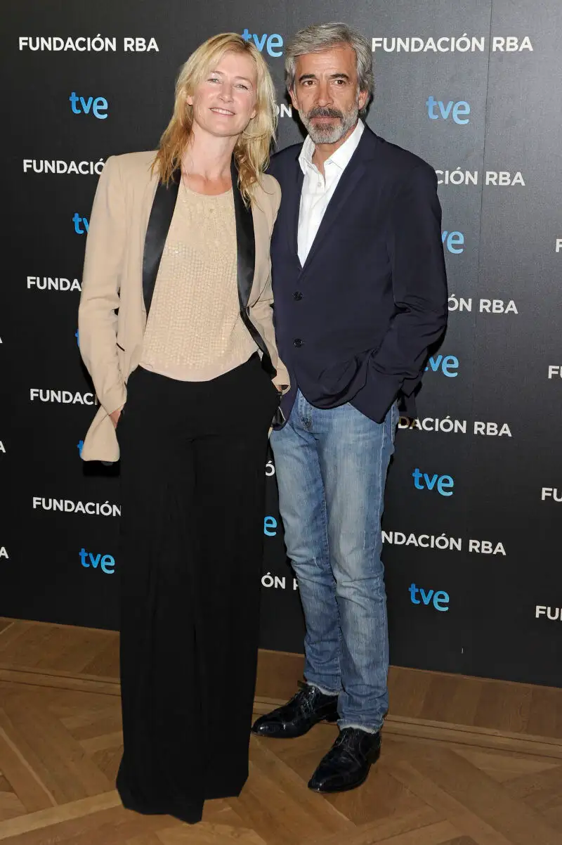 Ana Duato e Imanol Arias en la presentación del libro de Cuéntame en 2013.