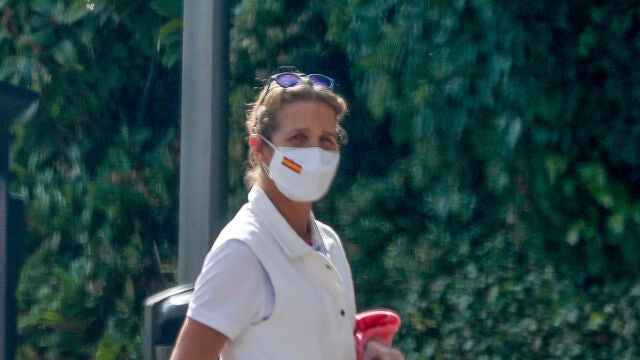 La infanta Elena de Borbon con su perro por las calles de Madrid03/06/2020Madrid