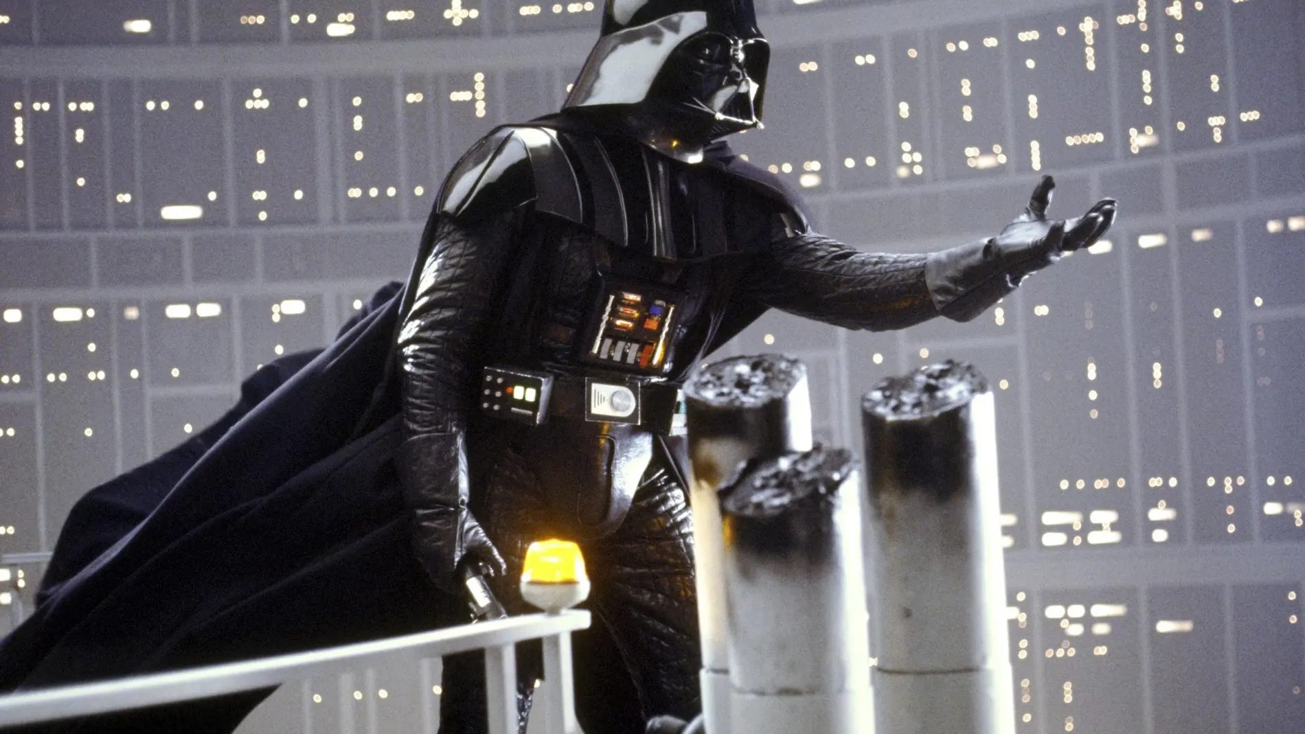 Darth Vader en el momento de soltar el mayor destripe de la historia de "Star Wars" en "El imperio contraataca".
