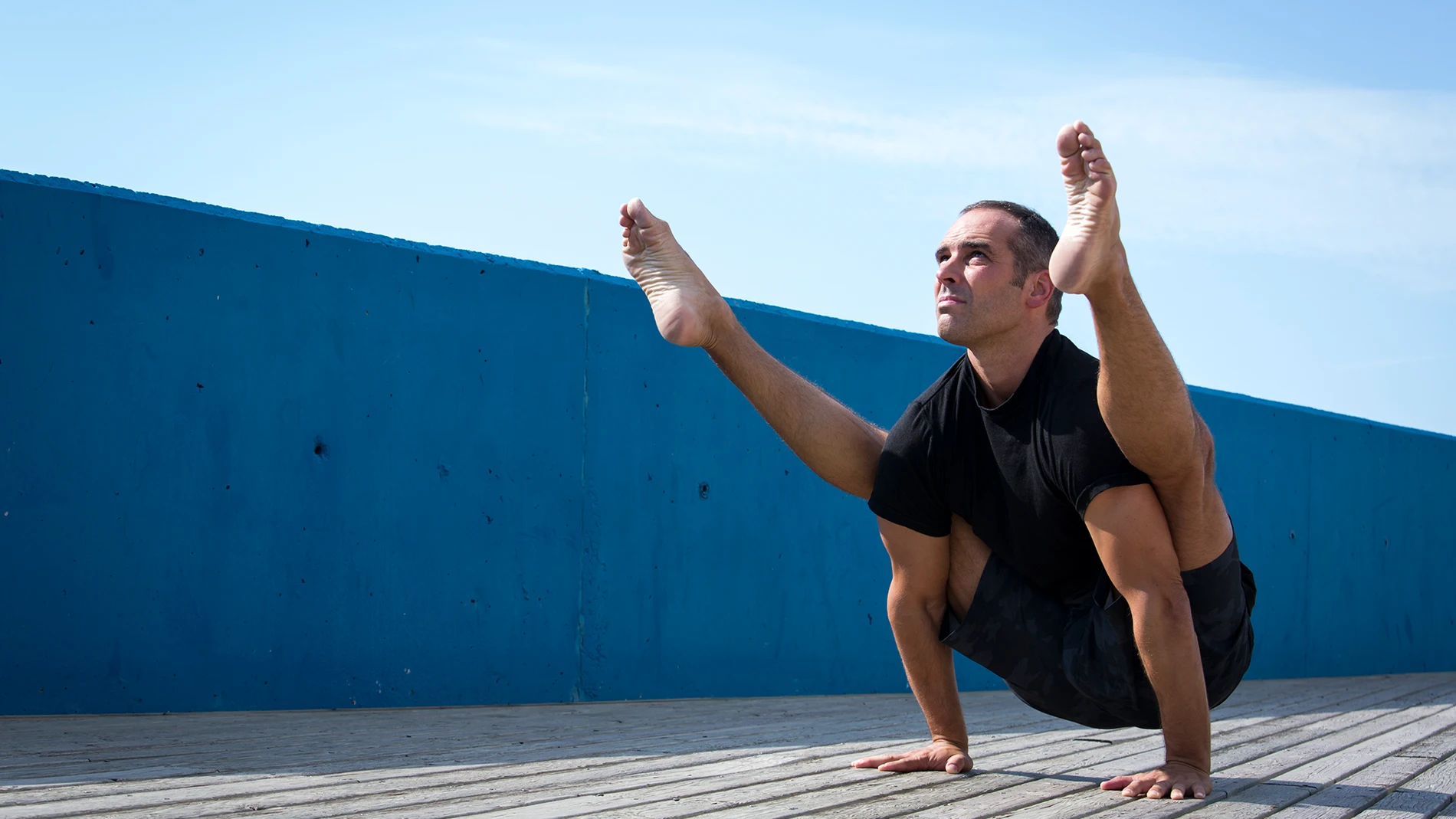 En la imagen, el maestro de yoga Jordi Canela.