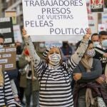 Más de un millar de autónomos protestan en Salamanca