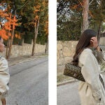 En la imagen, Melissa Villarreal con su gabardina