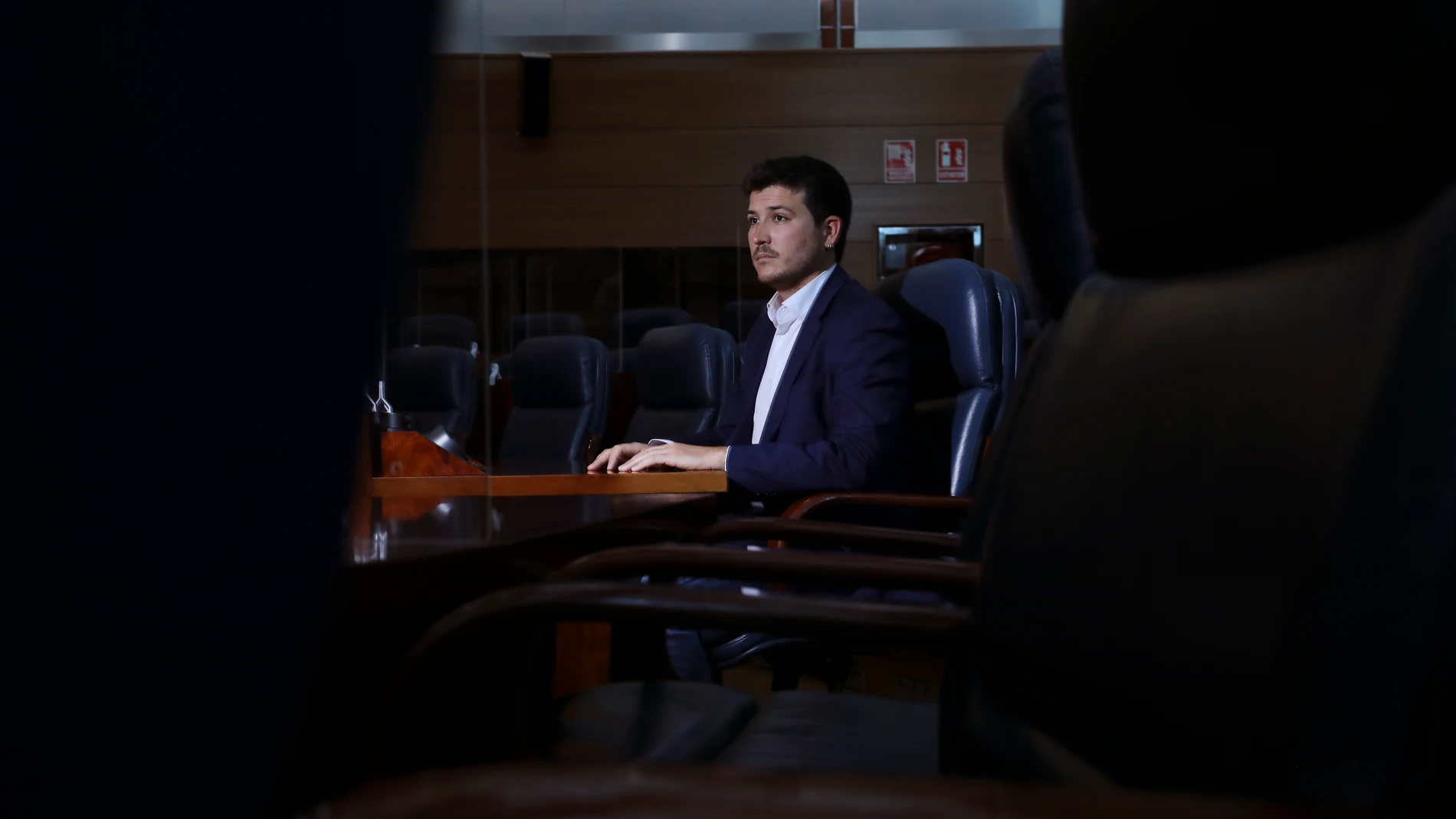 Pablo Gómez Perpinyà, portavoz de Más Madrid en la Asamblea de Madrid