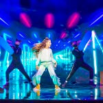 Soleá durante su actuación en Eurovisión Junior