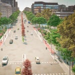Aspecto que tendrá el nuevo bulevar