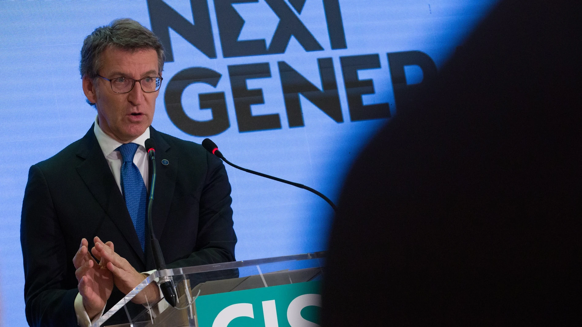 El presidente de la Xunta, Alberto Núñez Feijóo
