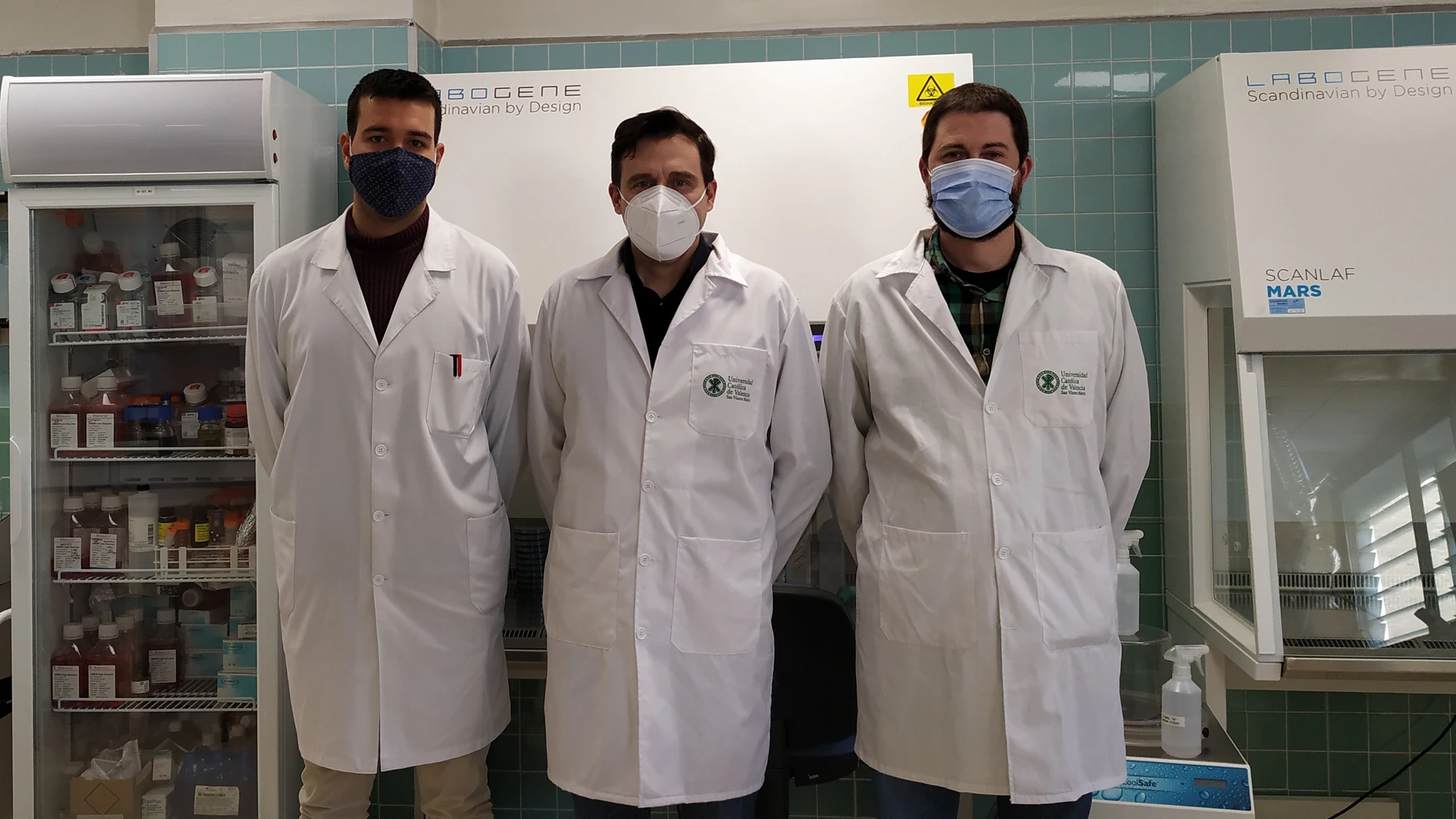 Investigadores de la Universidad Católica de Valencia-UCV del Grupo de Biomateriales y Bioingeniería del CITSAMUCV