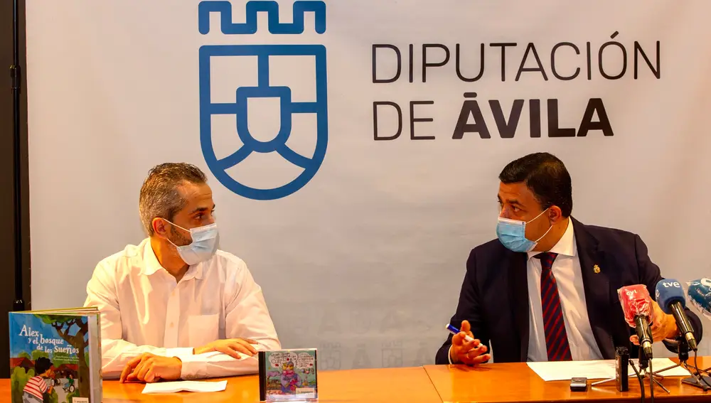 Carlos García y Ángel de Propios presentan esta iniciativa solidaria en Ávila