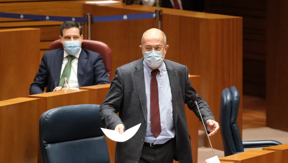 El vicepresidente de la Junta, Francisco Igea.CORTES CYL01/12/2020