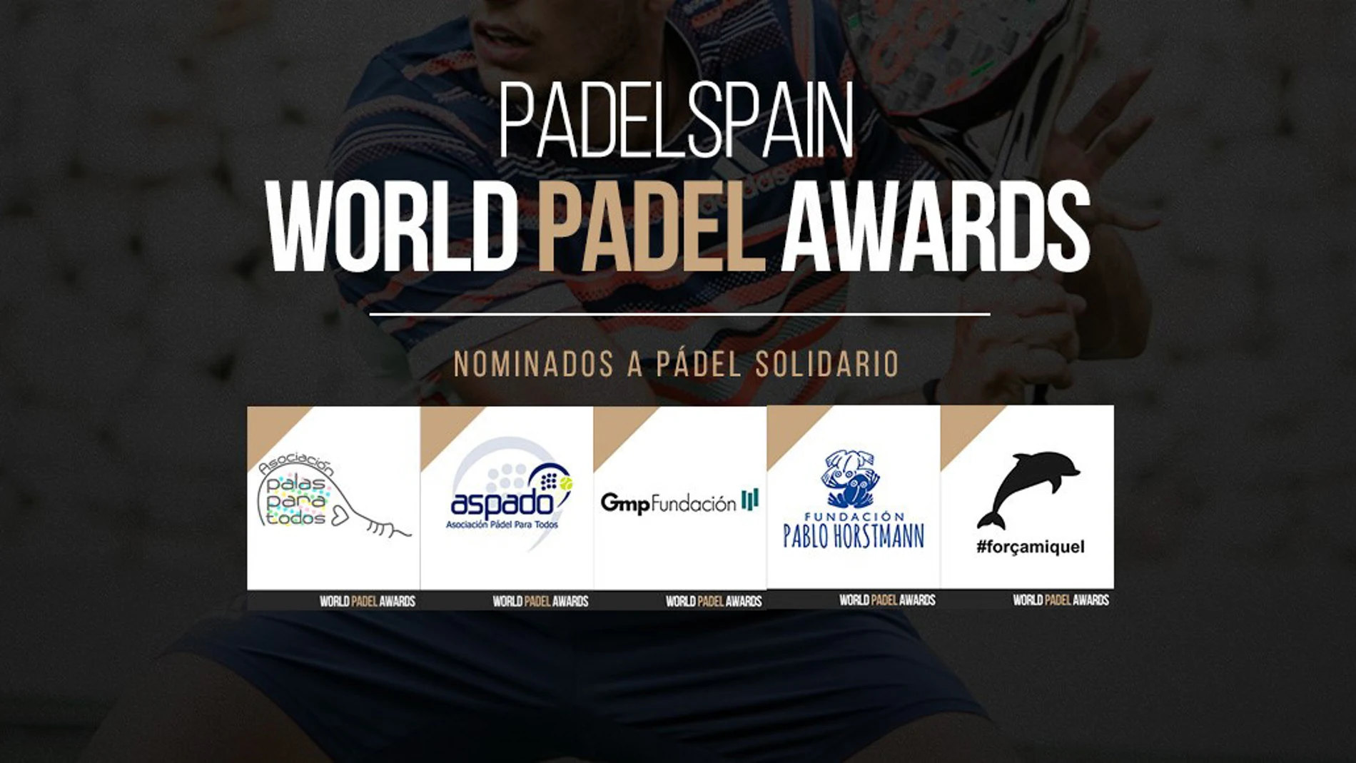 Nominados a 'Pádel Solidario'