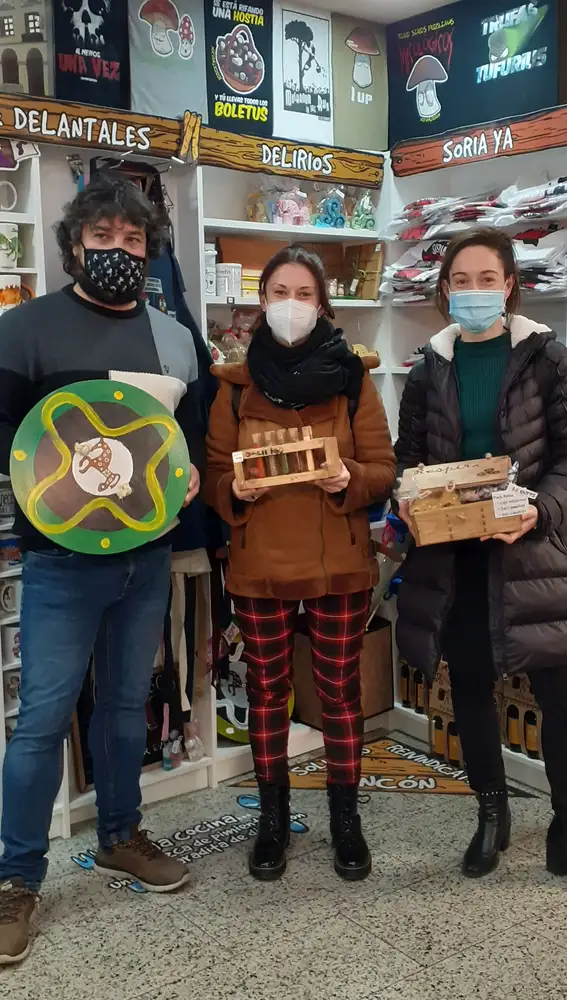 Presentación de la campaña de navidad de Asovica Fadess de los productos elaborados por personas con problemas de salud mental