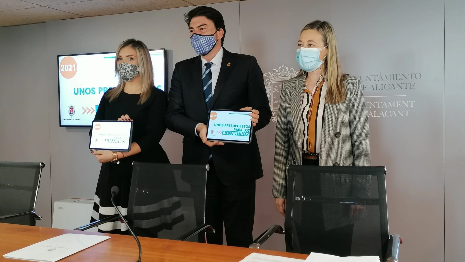 Alicante presenta unos presupuestos de 268 millones de euros para 2021