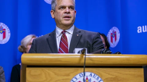 El alcalde de Austin, Steve Adler