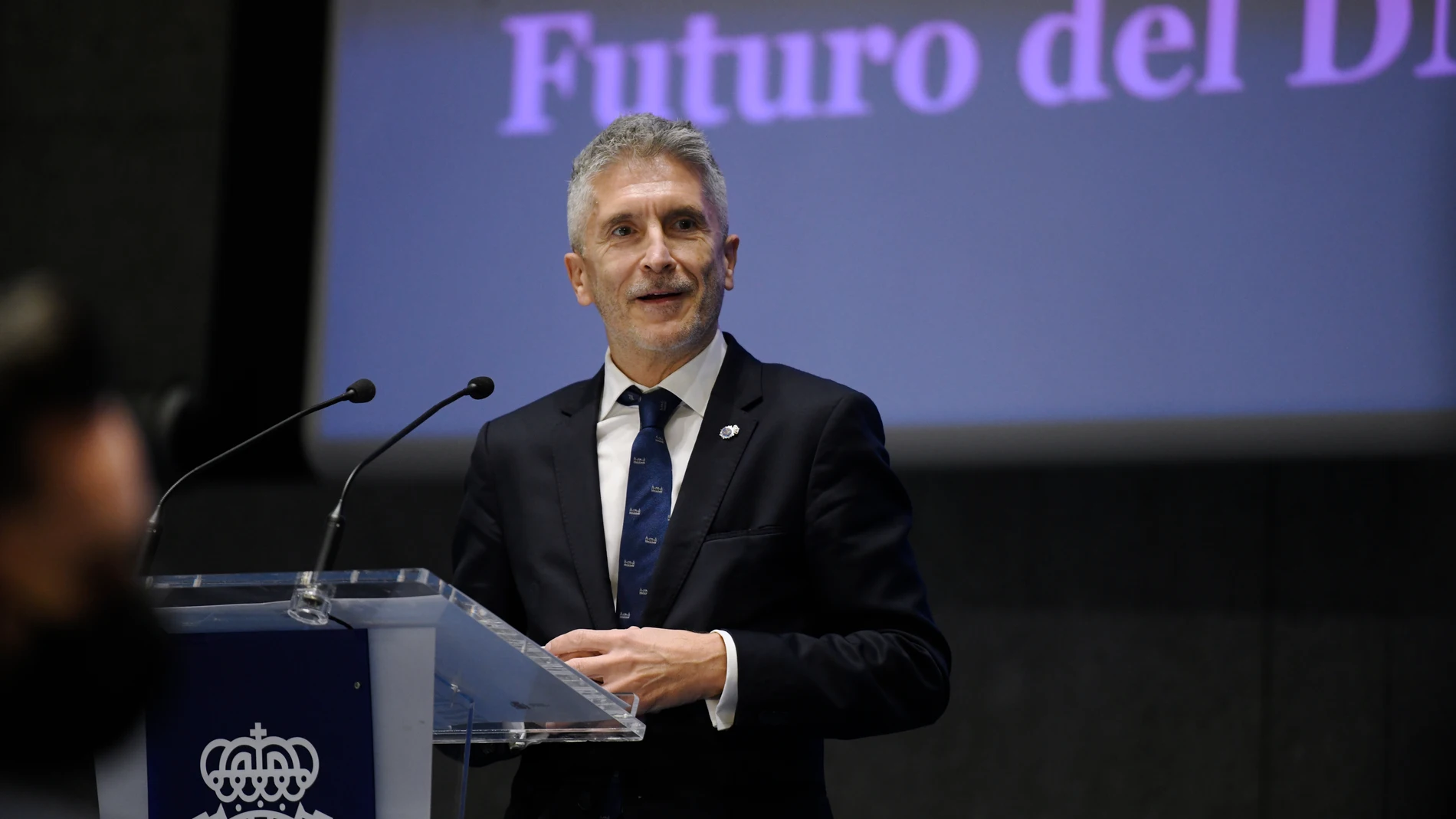 El ministro del Interior, Fernando Grande-MarlaskÓscar Cañas / Europa Press02/12/2020
