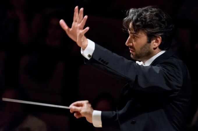 El director de la Orquesta Nacional, David Afkham