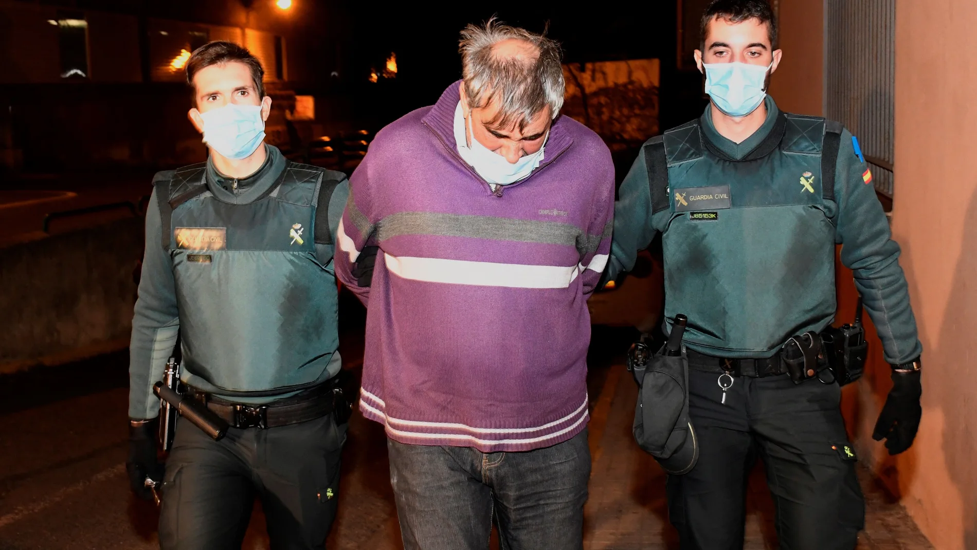 El hombre detenido por agredir supuestamente a la jueza titular del Juzgado de Primera Instancia e Instrucción de Santa María la Real de Nieva (Segovia)