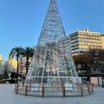 El árbol de Navidad plantado este año cuesta un 58 por ciento más que en 2018, pese a ser igual