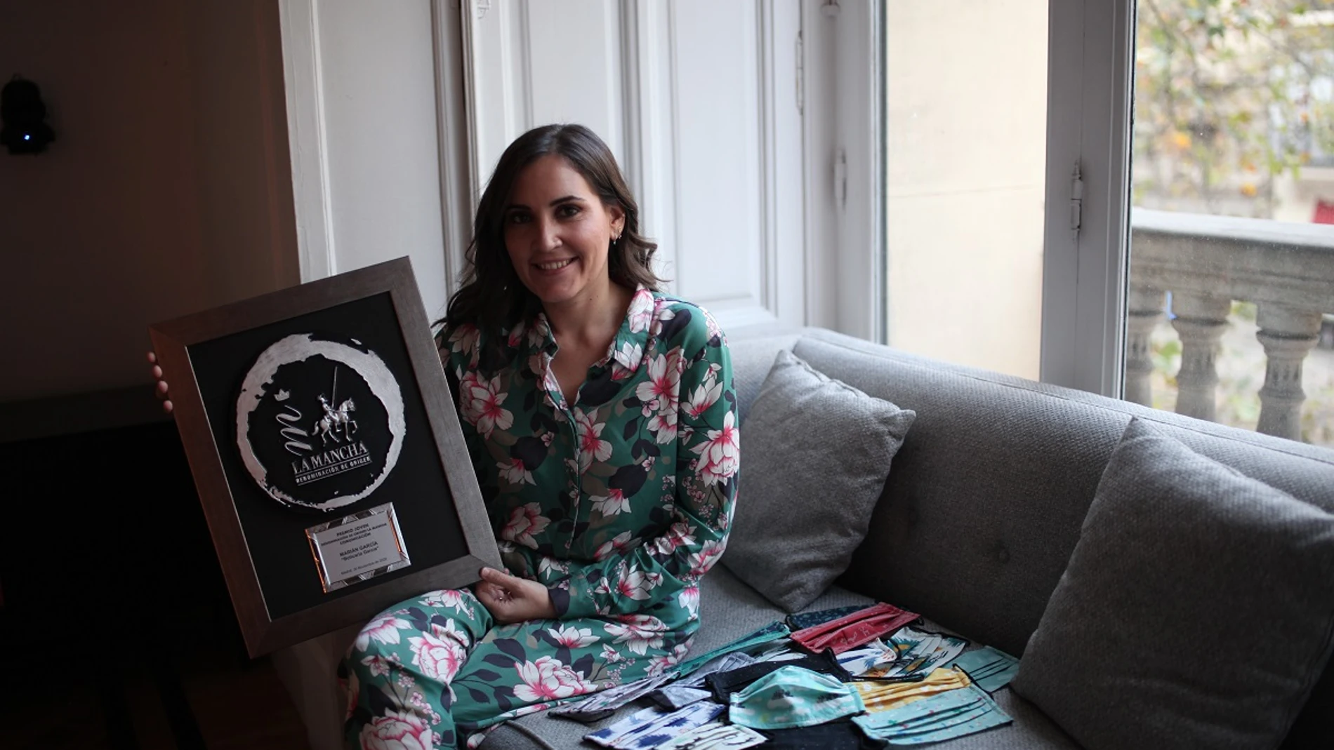 Marian García “Boticaria García” recibió uno de los premios “Jóvenes DO La Mancha 2020”
