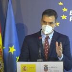 El presidente del Gobierno, Pedro Sánchez, presenta el Plan de Recuperación en Cantabria