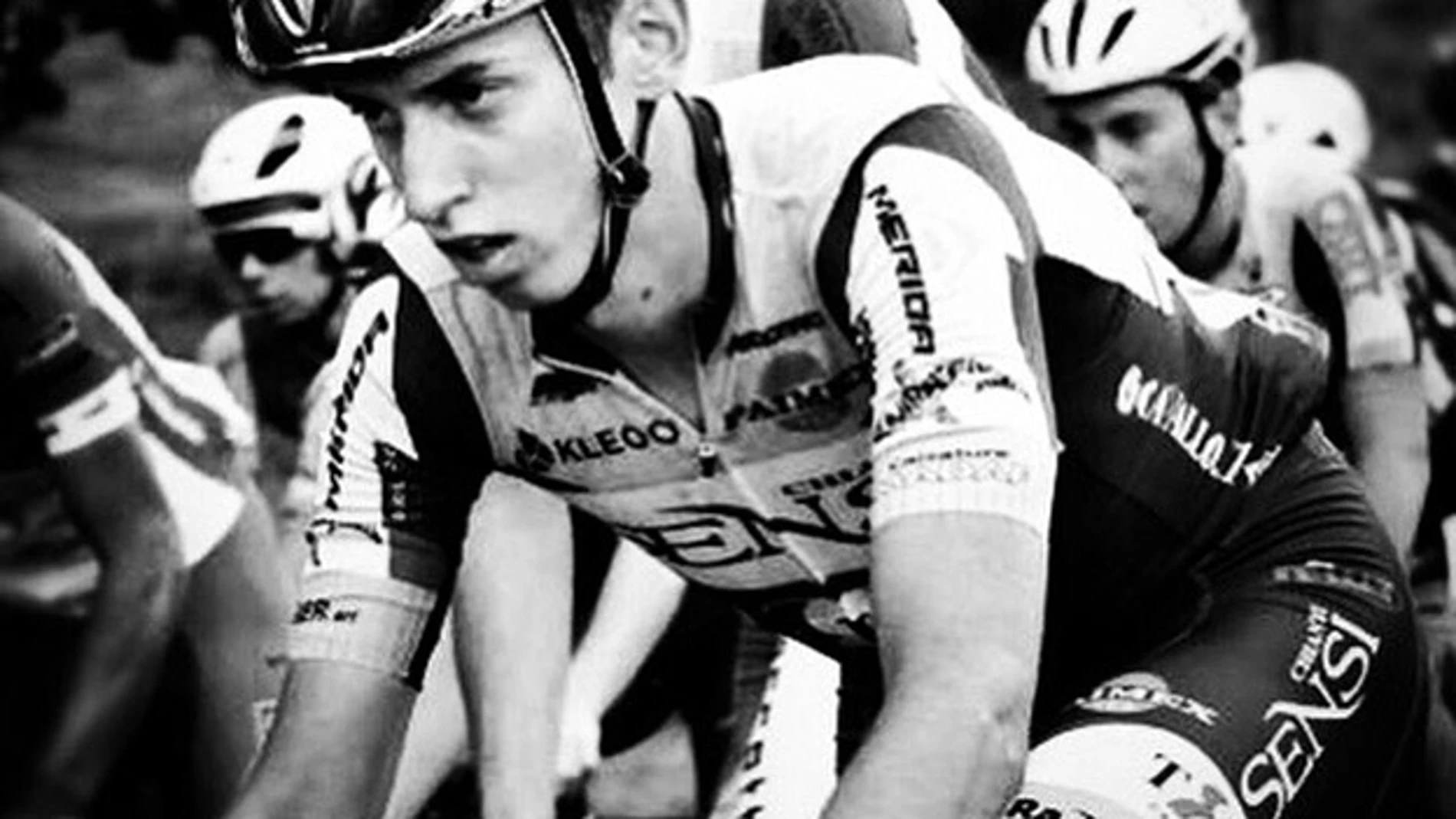 Michael Antonelli, en una carrera con su equipo, el Mastromarco Sensi Nibali.
