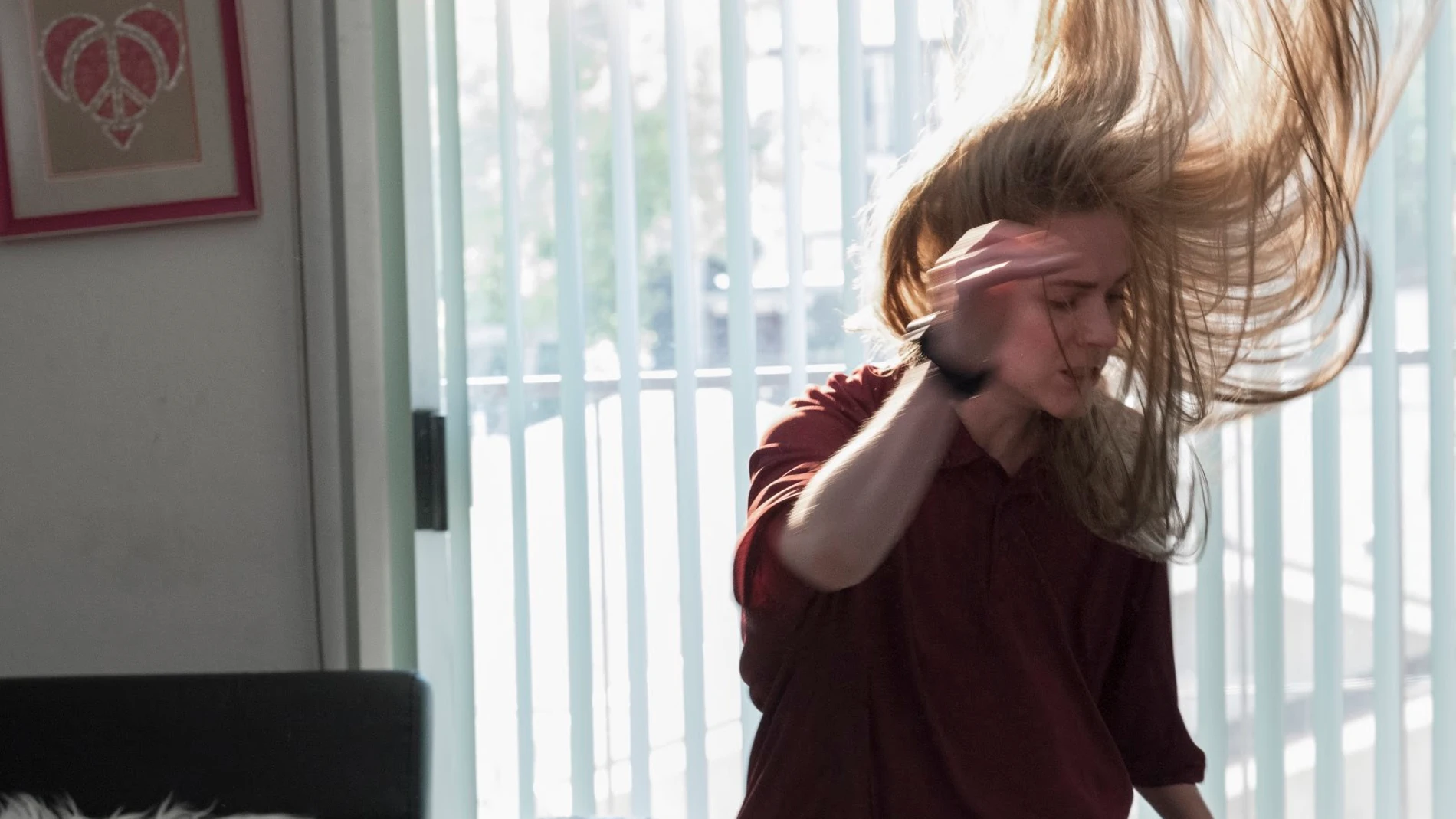 Evan Rachel Wood en un fotograma de "Kajillionare"
