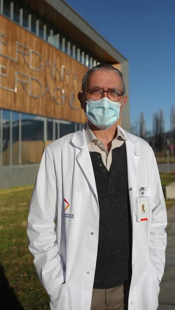El doctor Xavier Conill, director adjunto del hospital de la Cerdanya