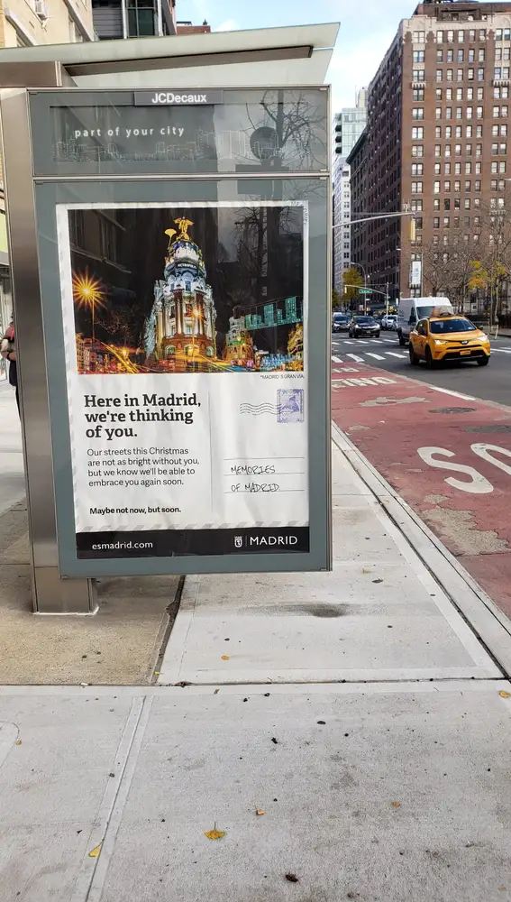 Campaña de promoción de la ciudad de Madrid en Nueva York