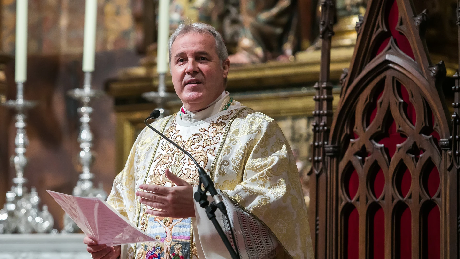 El Arzobispo de Burgos, Mario Iceta