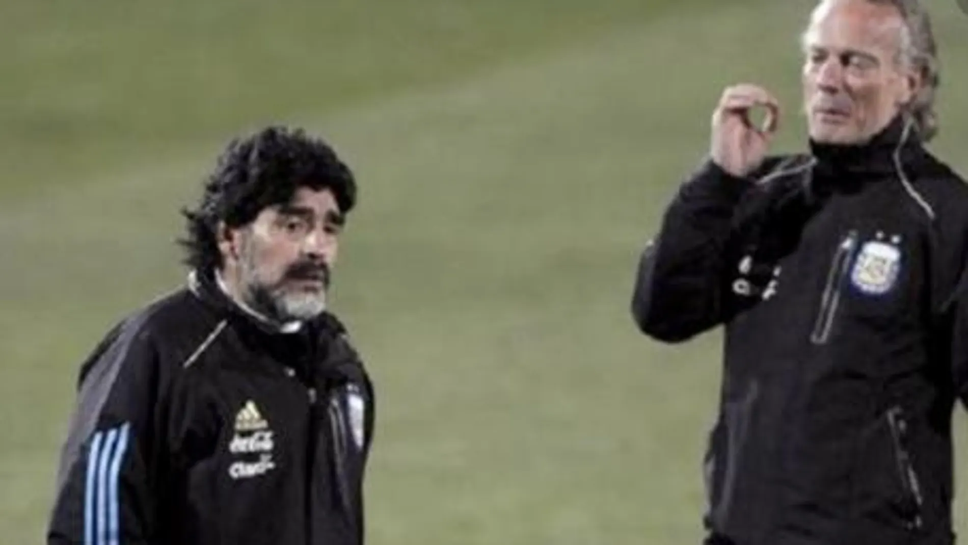 Fernando Signorini, junto a Maradona