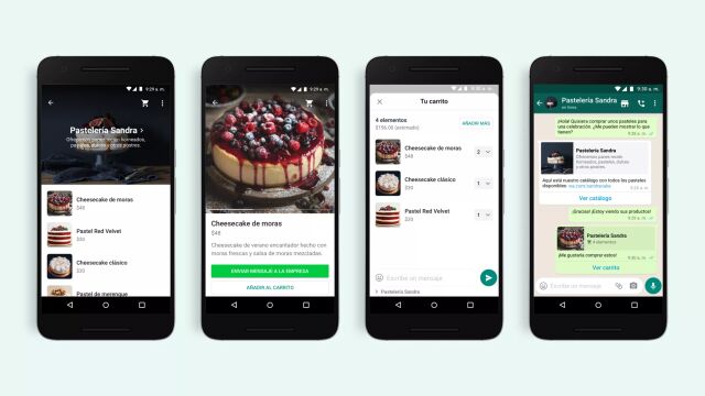 El carrito de la compra de WhatsApp esta ya está disponible en todo el mundo