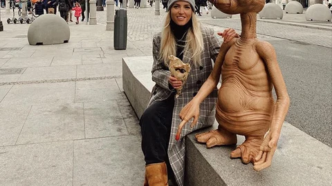 En la imagen, la actriz Ana Fernández