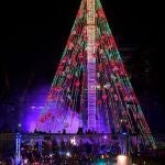 El Gran Árbol de la Navidad (Foto de archivo)