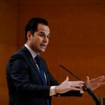 El vicepresidente, consejero de Deportes, Transparencia y portavoz de la Comunidad de Madrid, Ignacio Aguado